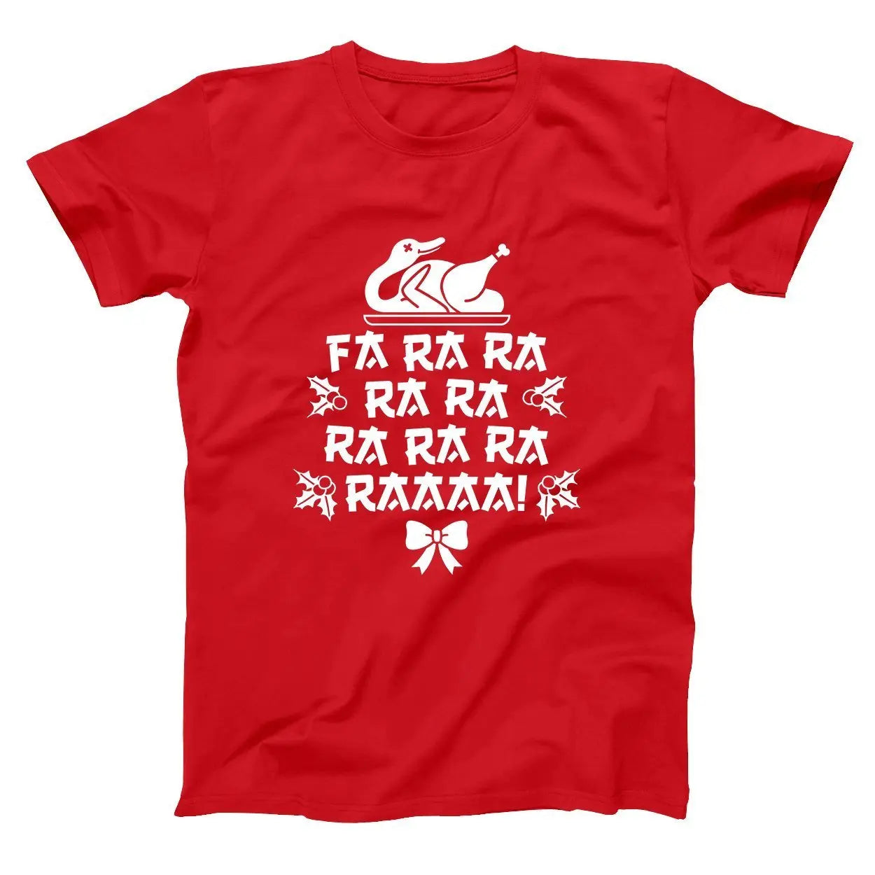 Fa Ra Ra Christmas Duck Tshirt - Donkey Tees