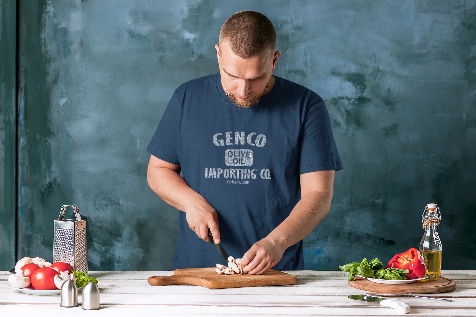 Genco Olive Oil Importing Co Tshirt - Donkey Tees