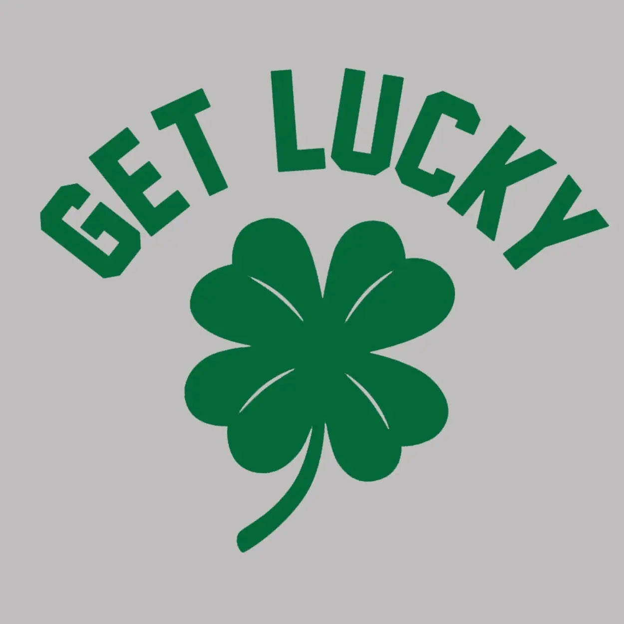 Get Lucky Clover Tshirt - Donkey Tees