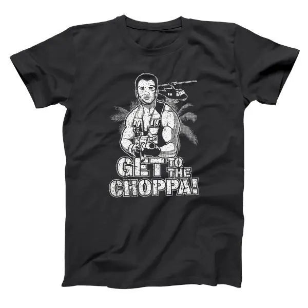 Get To The Choppa Tshirt - Donkey Tees