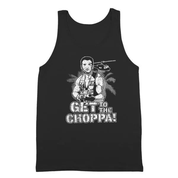 Get To The Choppa Tshirt - Donkey Tees