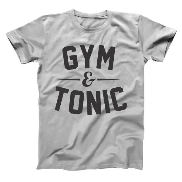 Gym And Tonic Tshirt - Donkey Tees