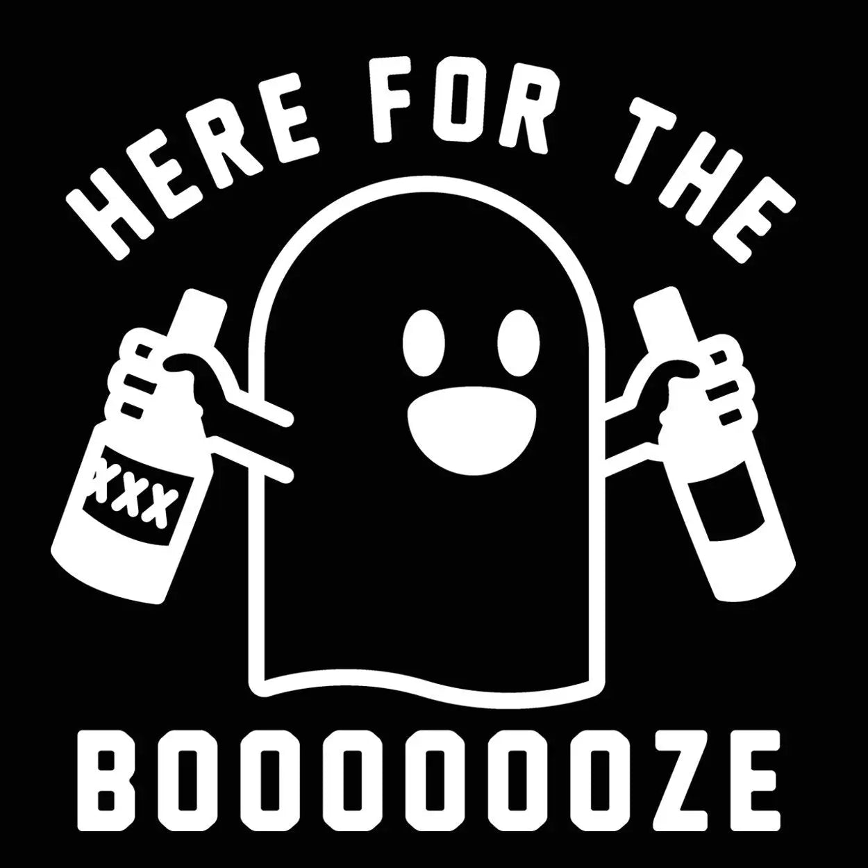 Here For The Booze Tshirt - Donkey Tees