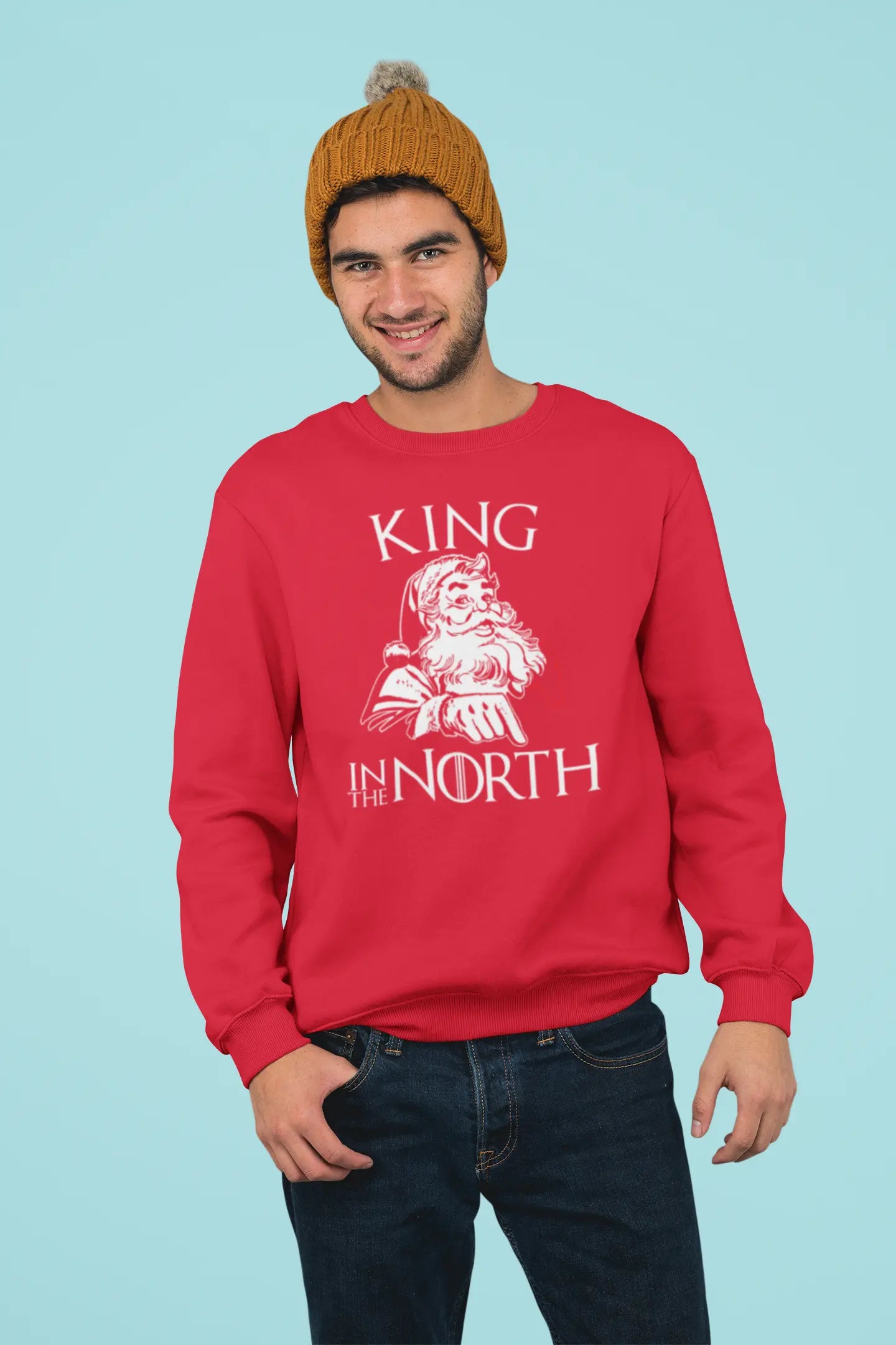 King In The North Santa Claus Tshirt - Donkey Tees