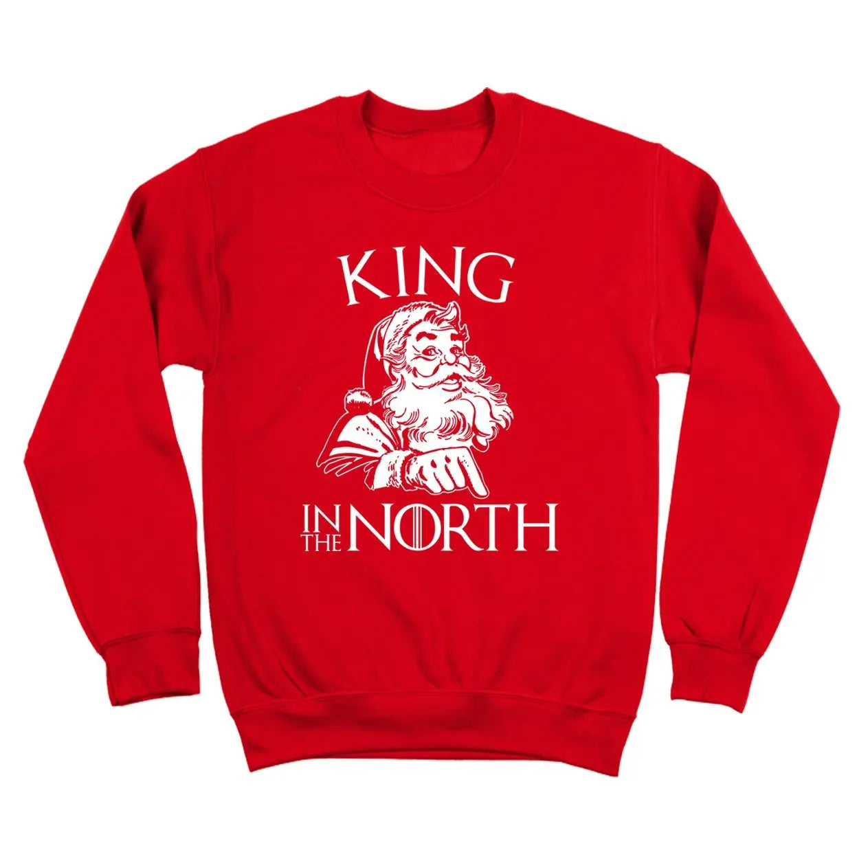King In The North Santa Claus Tshirt - Donkey Tees