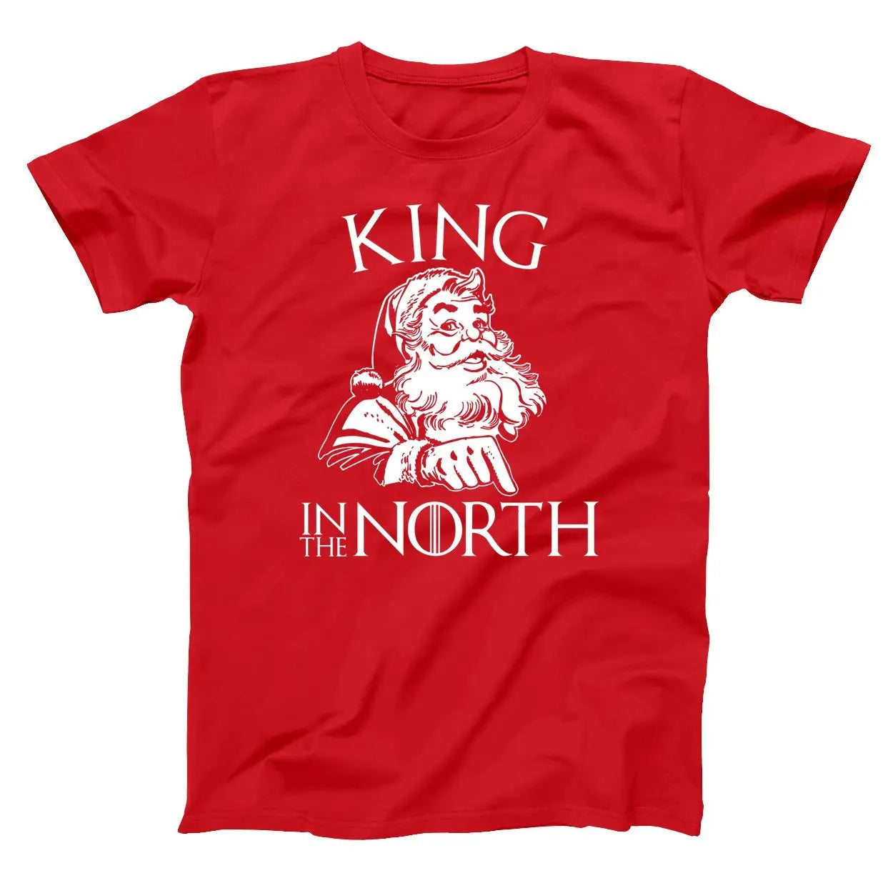King In The North Santa Claus Tshirt - Donkey Tees