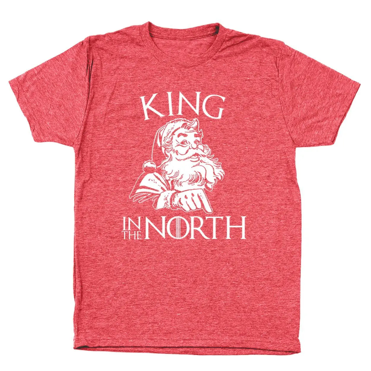 King In The North Santa Claus Tshirt - Donkey Tees