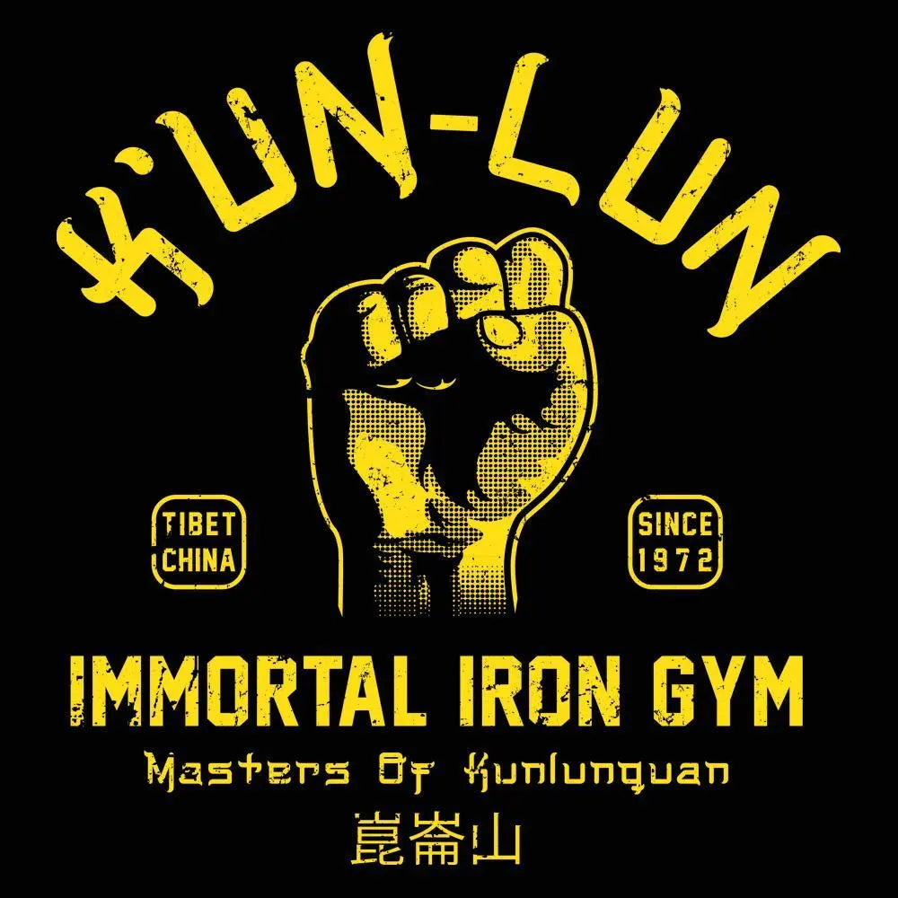 Kun Lun Iron Gym Tshirt - Donkey Tees