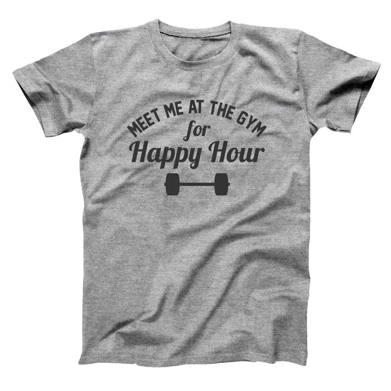 Meet Me At The Gym Happy Hour Tshirt - Donkey Tees