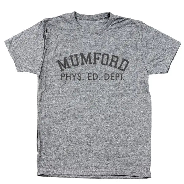 Mumford Phys Ed Dept Tshirt - Donkey Tees