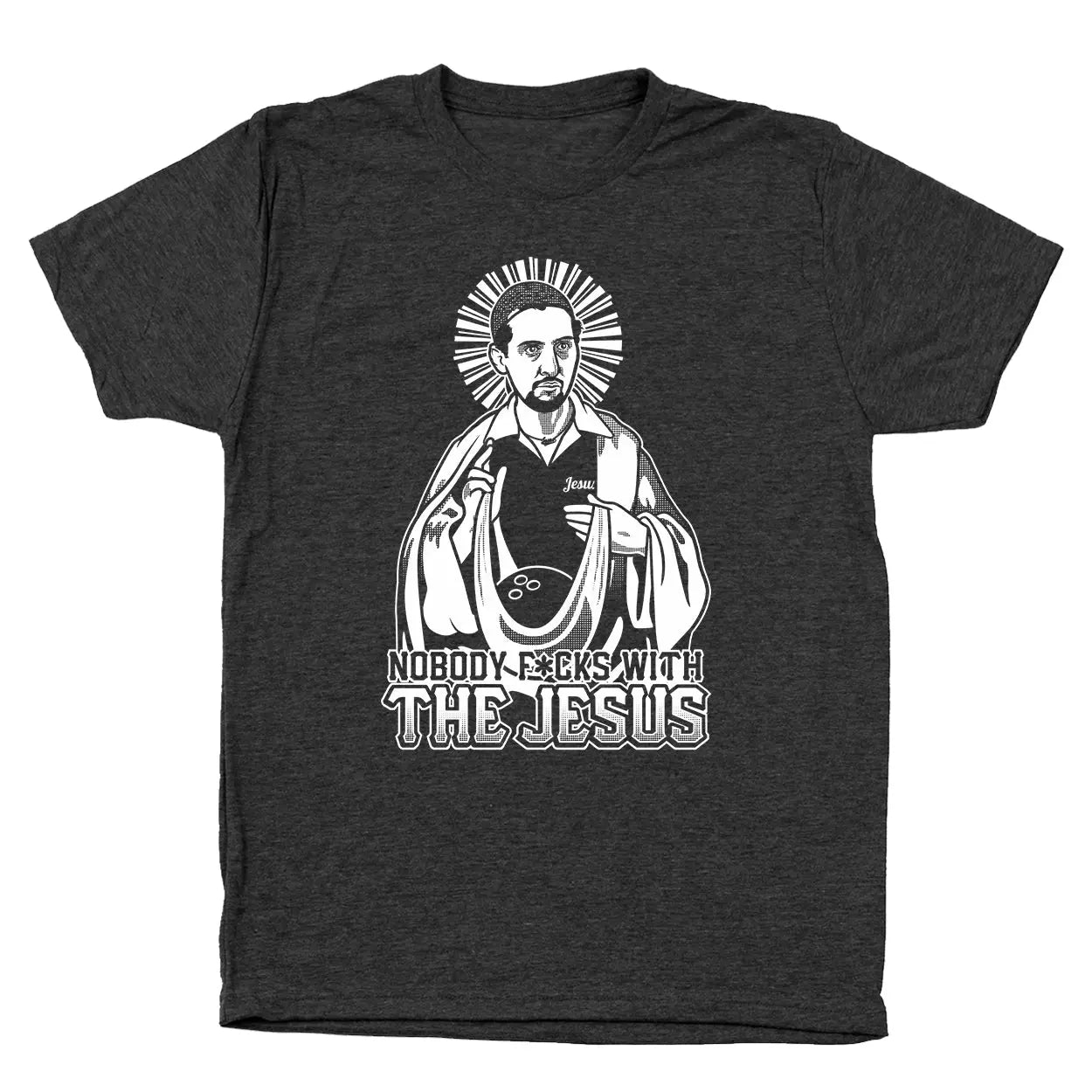 Nobody F*cks With The Jesus Tshirt - Donkey Tees