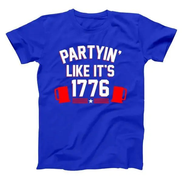 Partying Like Its 1776 Tshirt - Donkey Tees