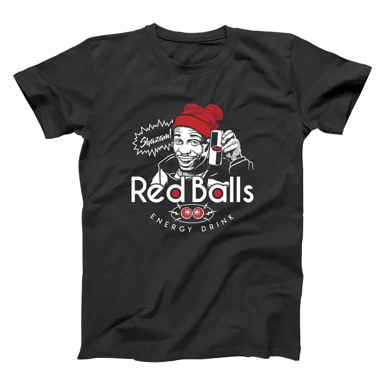 Red Balls Energy Drink Tshirt - Donkey Tees