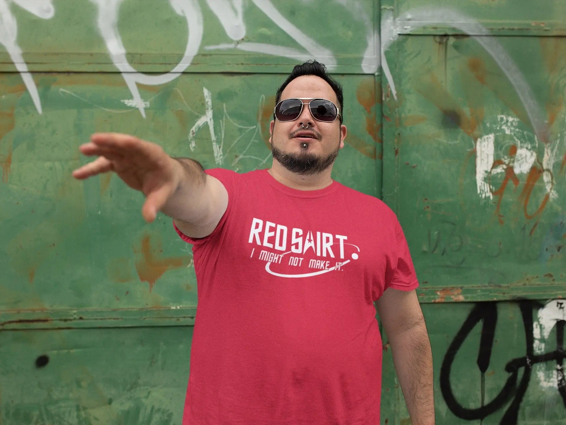 Red Shirt Might Not Make It Tshirt - Donkey Tees
