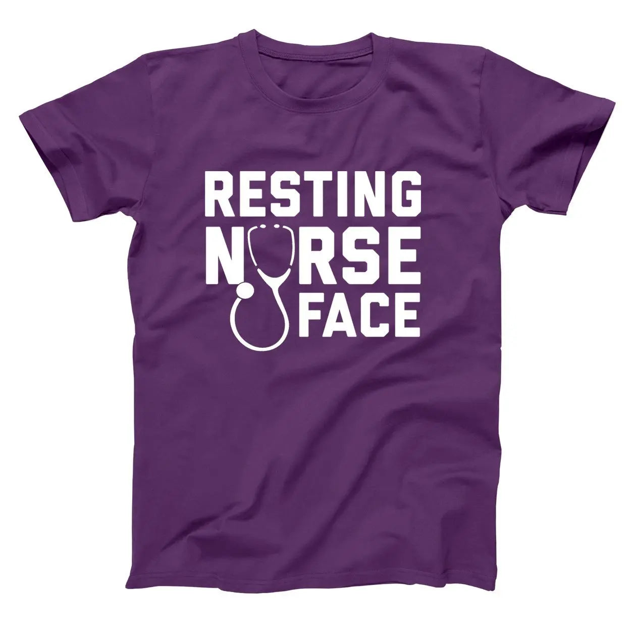 Resting Nurse Face Tshirt - Donkey Tees