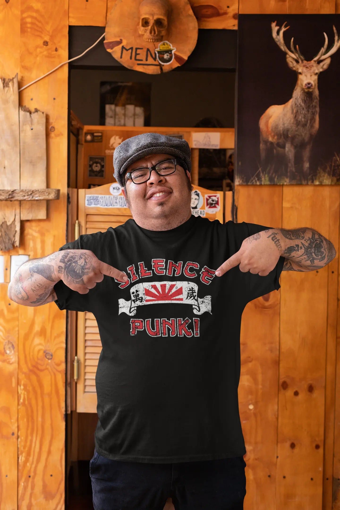 Silence Punk Tshirt - Donkey Tees