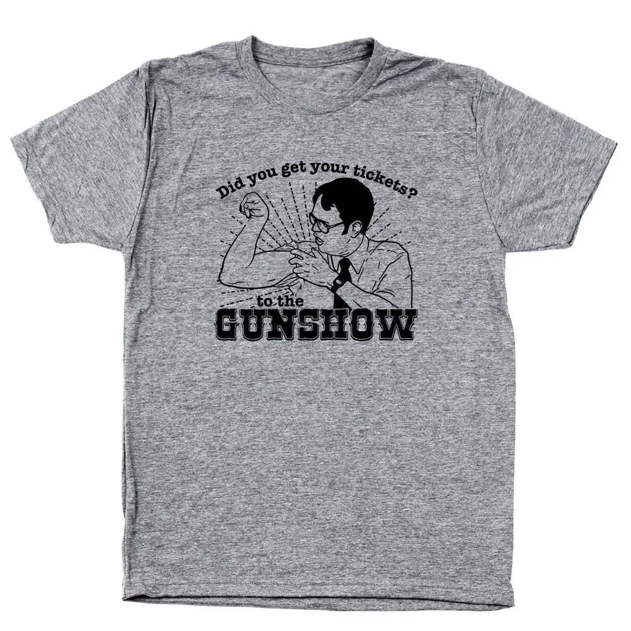 The Dwight Schrute Gun Show Tshirt - Donkey Tees