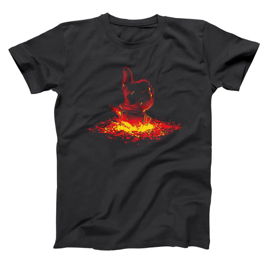 Thumbs Up Fire Tshirt - Donkey Tees
