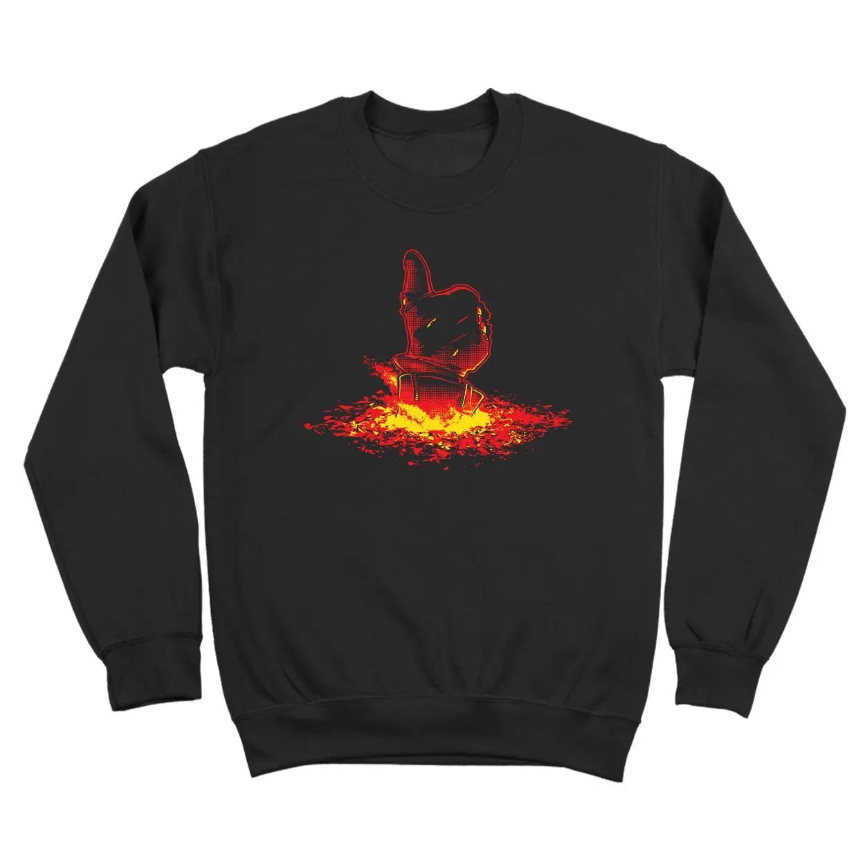 Thumbs Up Fire Tshirt - Donkey Tees