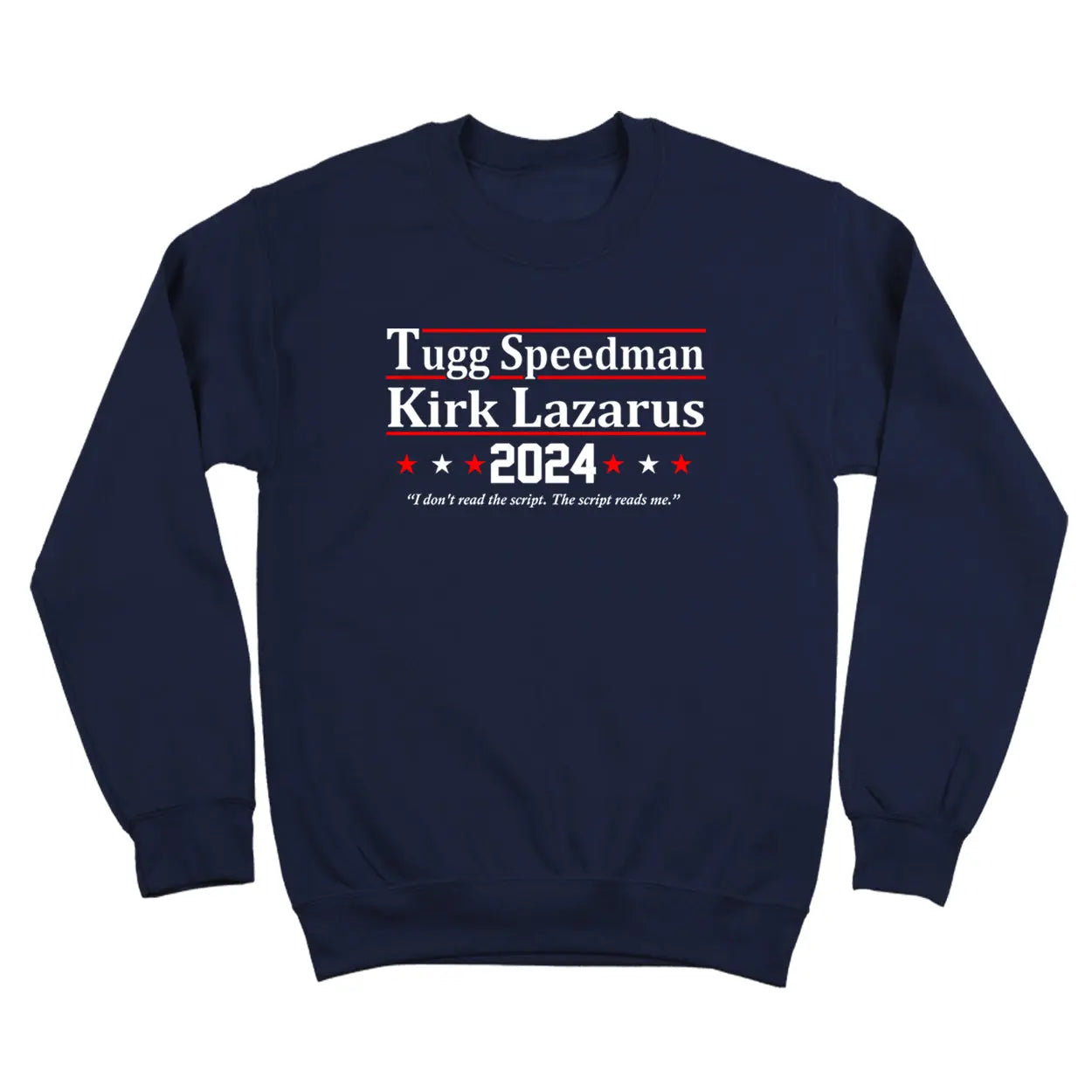 Tugg Speedman Kirk Lazarus 2024 Election Tshirt - Donkey Tees