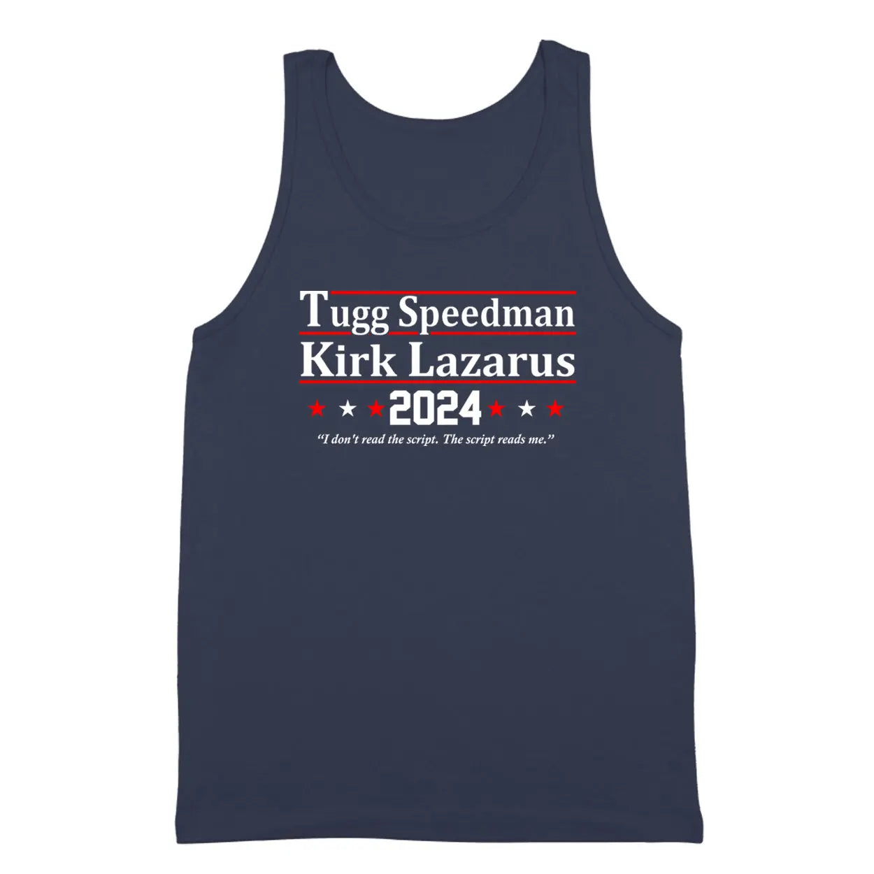 Tugg Speedman Kirk Lazarus 2024 Election Tshirt - Donkey Tees