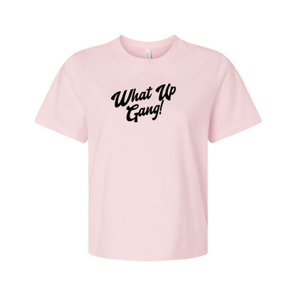 What Up Gang - Women's Boxy Tee