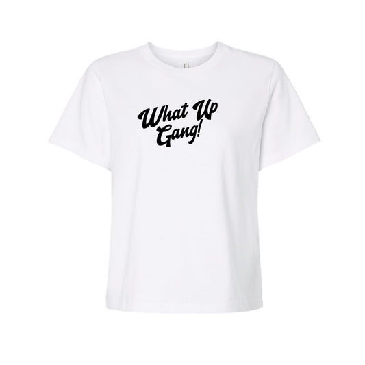 What Up Gang - Women's Boxy Tee