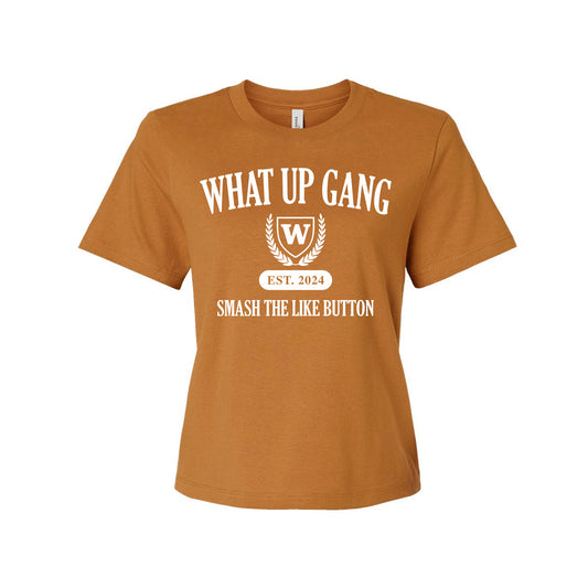 What Up Gang - University - Women's Boxy Tee