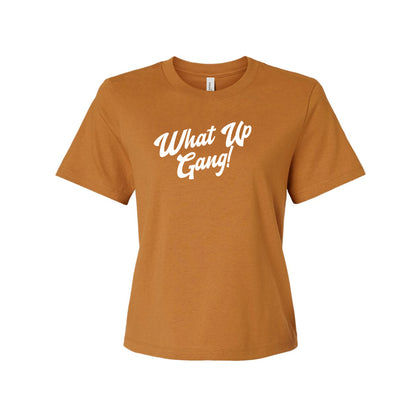 What Up Gang - Women's Boxy Tee