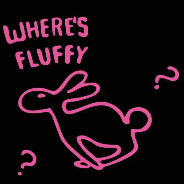 Where's Fluffy Rabbit Tshirt - Donkey Tees