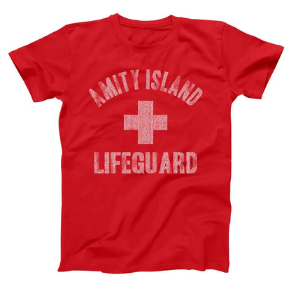 Amity Island Lifeguard - Donkey Tees T-shirt
