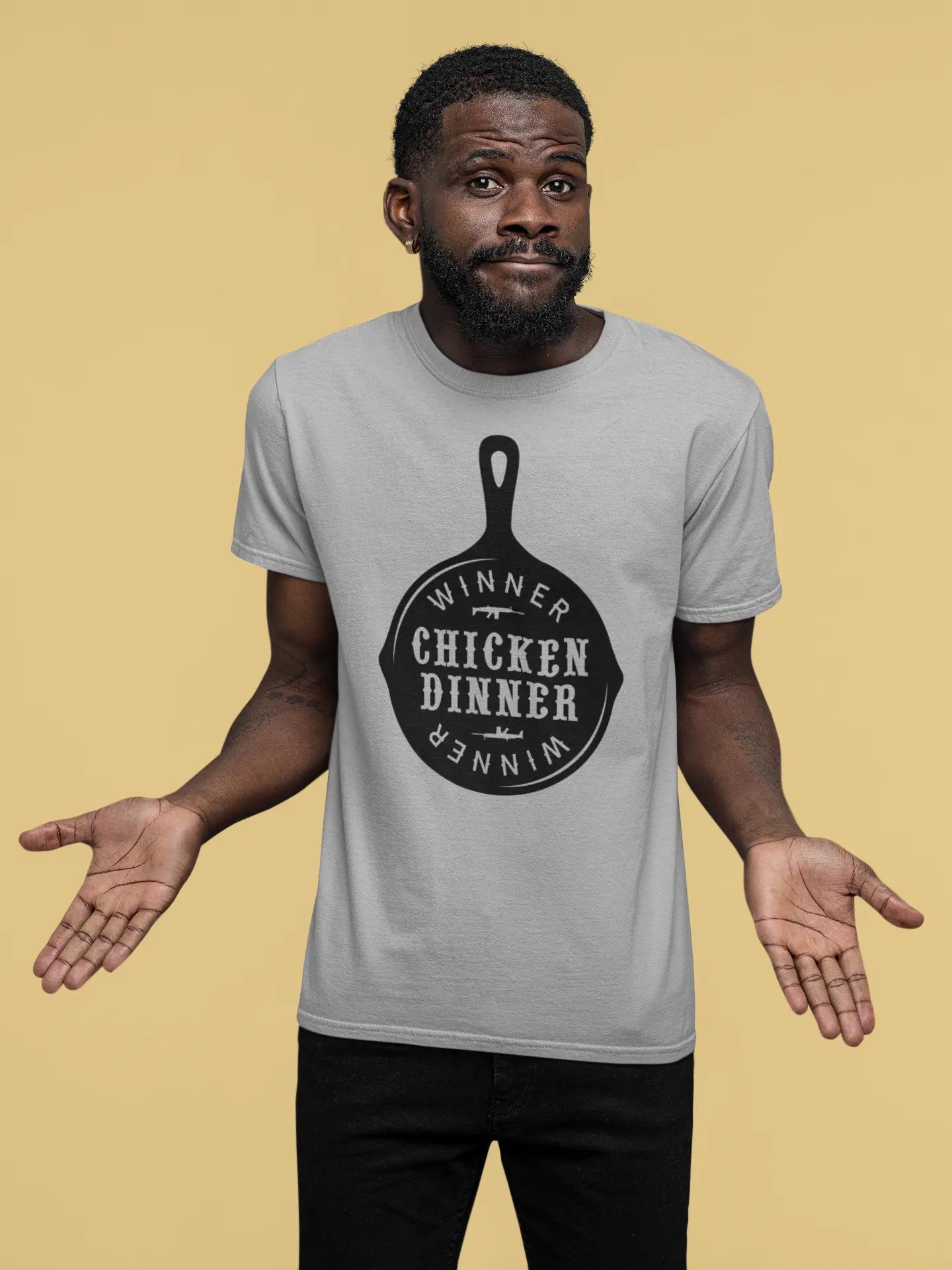 Battleground Chicken Dinner - Donkey Tees T-shirt