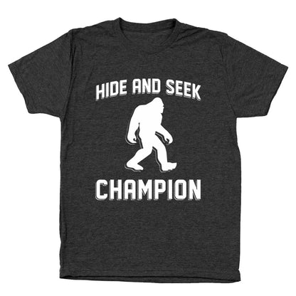 Bigfoot Hide And Seek Champion - Donkey Tees T-shirt