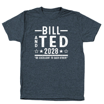 Bill and Ted 2028 Election - Donkey Tees T-shirt