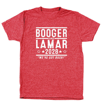 Booger and Lamar 2028 Election - Donkey Tees T-shirt