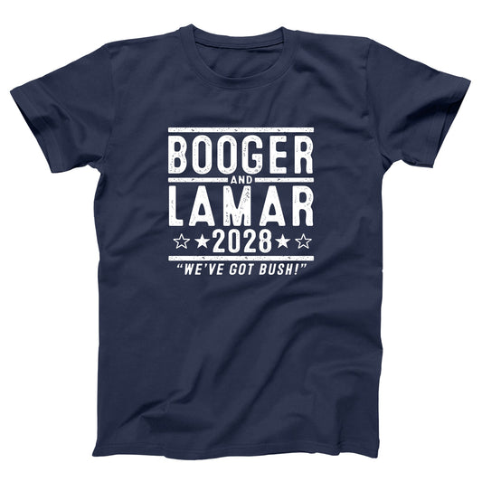 Booger and Lamar 2028 Election - Donkey Tees T-shirt
