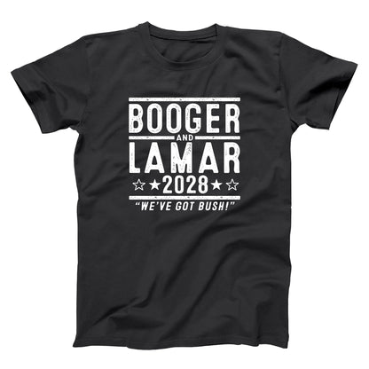 Booger and Lamar 2028 Election - Donkey Tees T-shirt