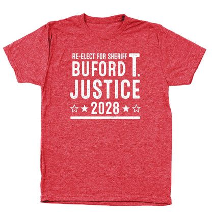 Buford T Justice 2028 Election - Donkey Tees T-shirt