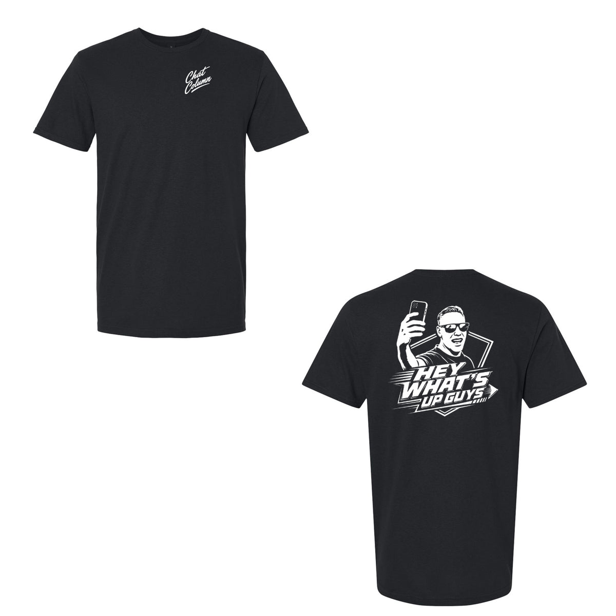 Hey Whats Up Guys - Selfie Style - Comfort Colors Shirt