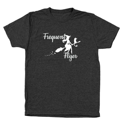Frequent Flyer Witch - Donkey Tees T-shirt