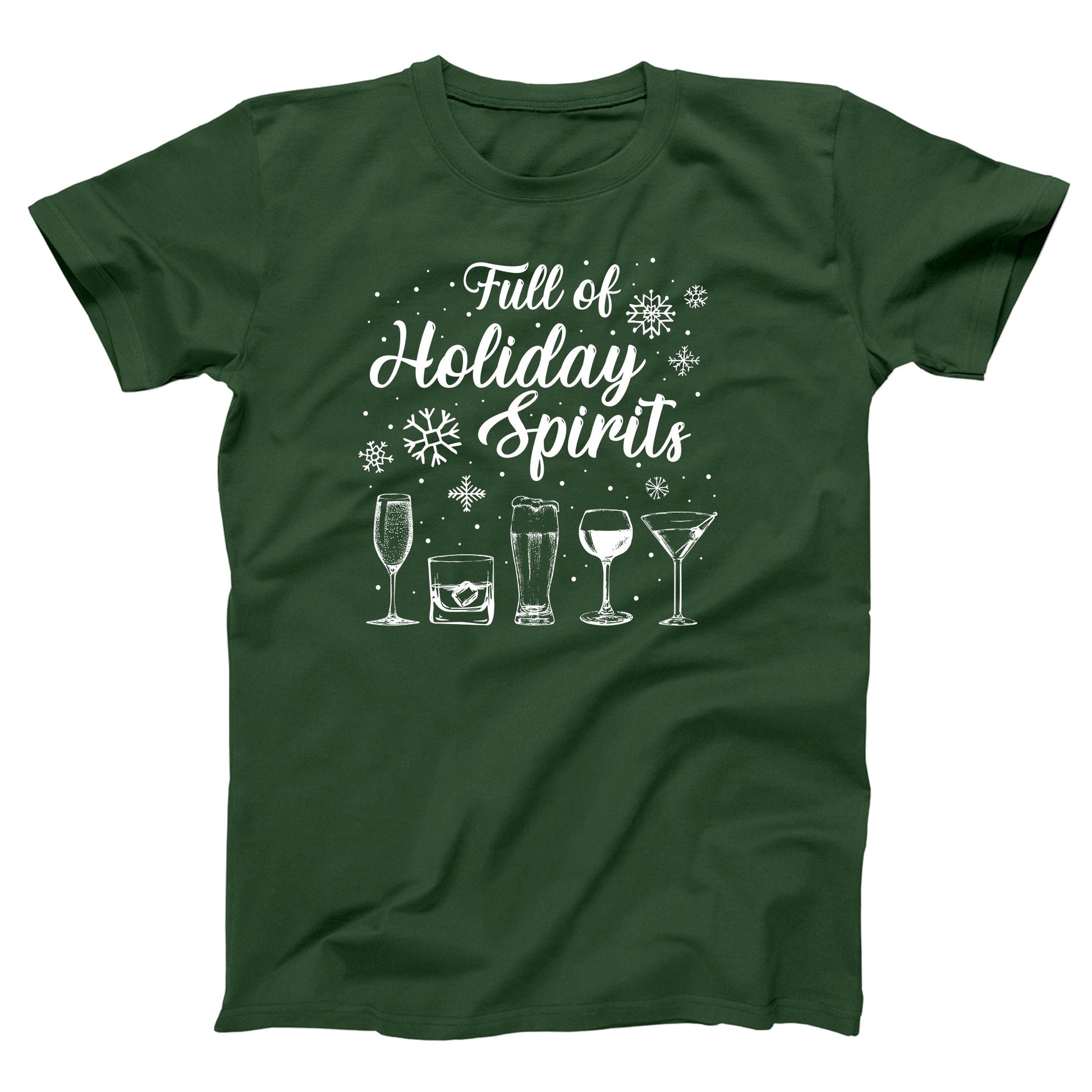 Full Of Holiday Spirits - Donkey Tees T-shirt