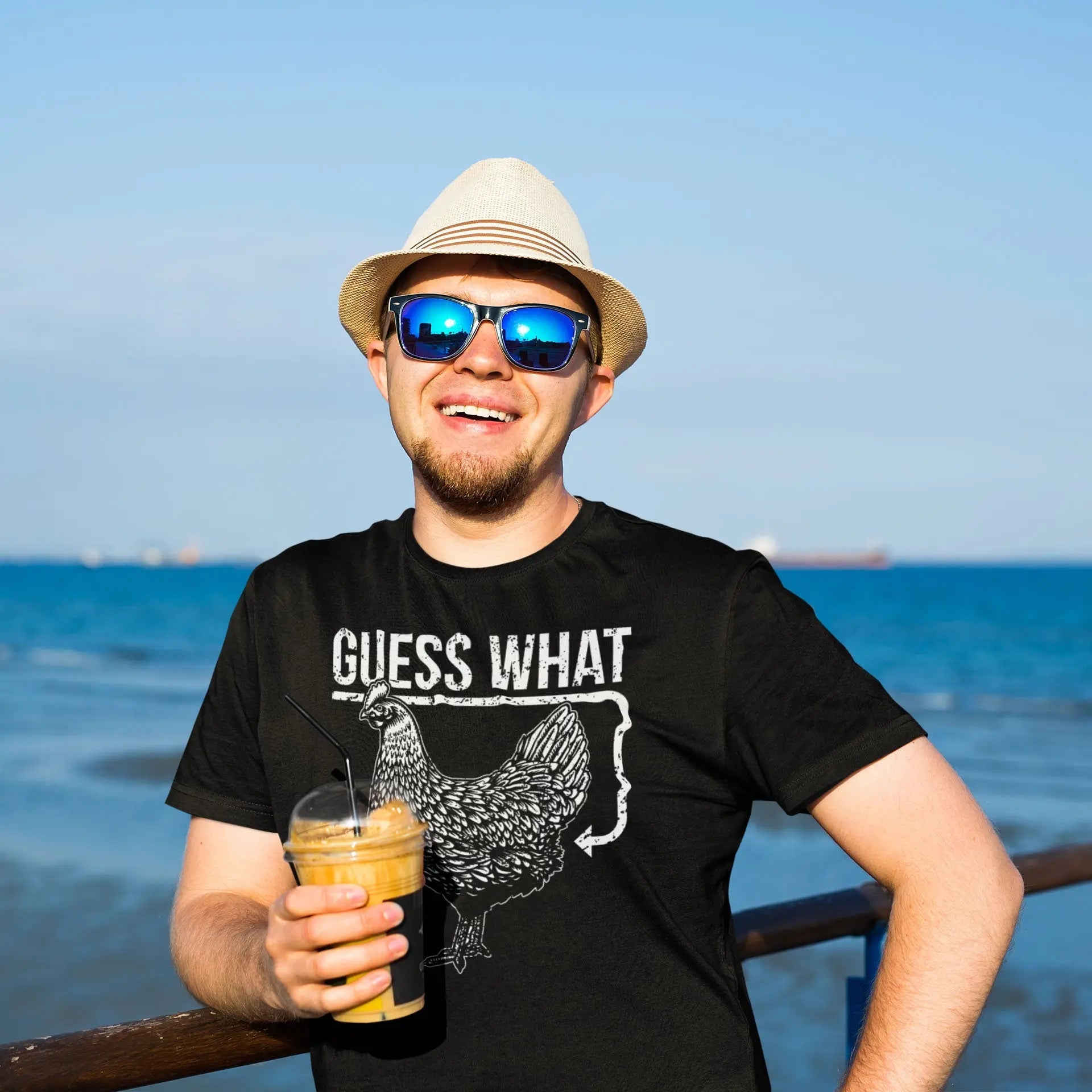 Guess What Chicken Butt - Donkey Tees T-shirt