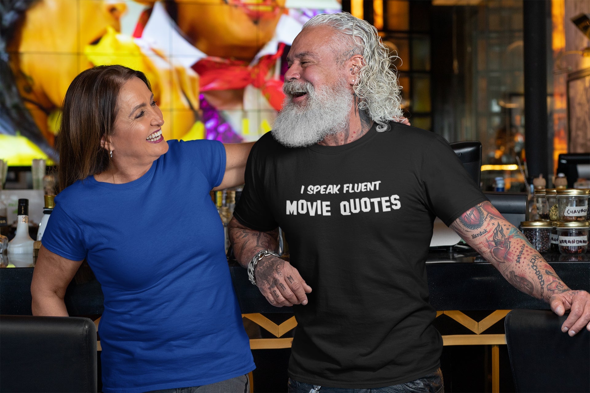 I Speak Fluent Movie Quotes - Donkey Tees T-shirt