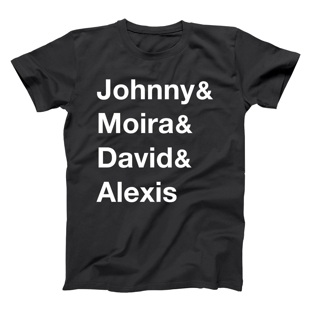 Johnny & Moira & David & Alexis - Donkey Tees T-shirt