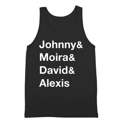 Johnny & Moira & David & Alexis - Donkey Tees T-shirt