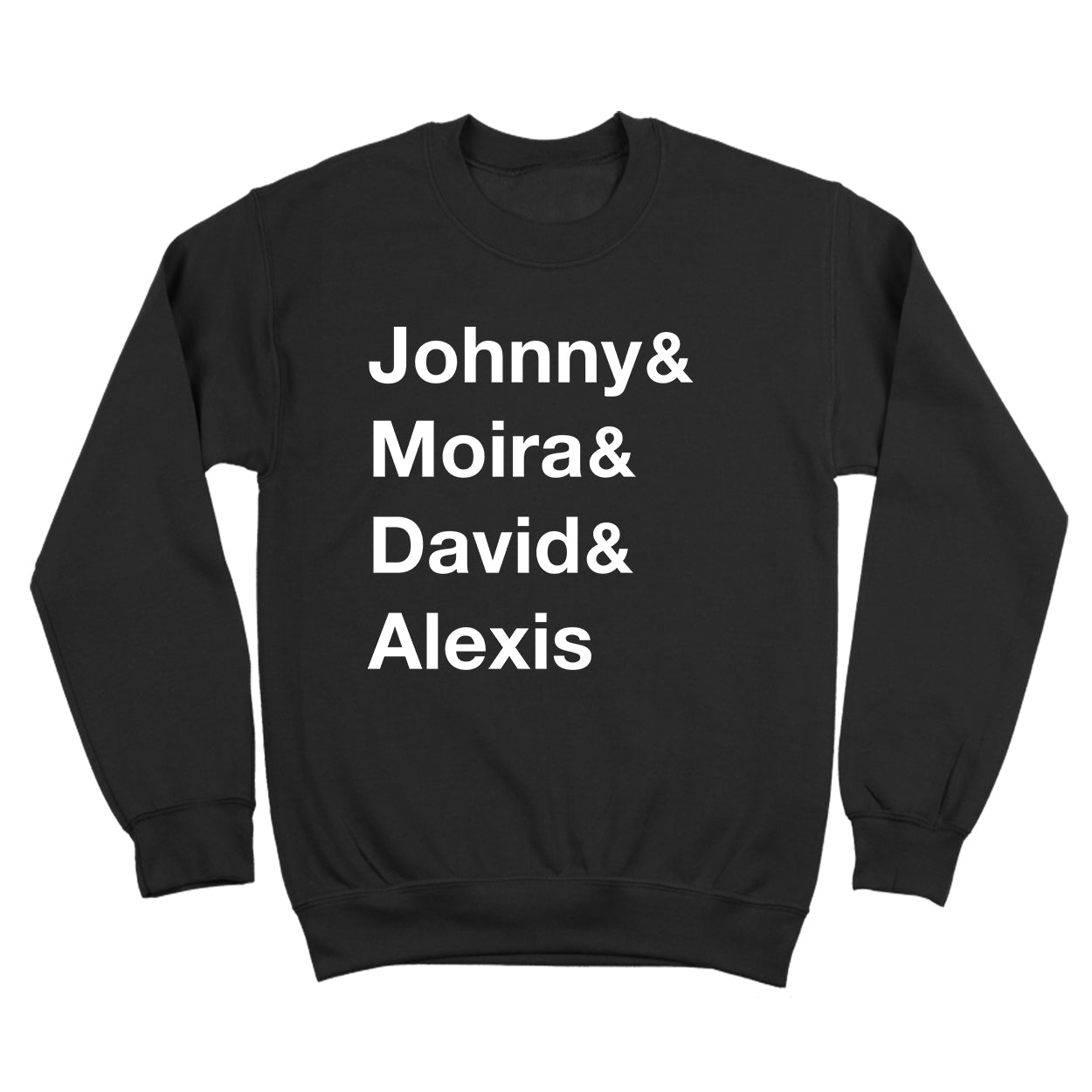 Johnny & Moira & David & Alexis - Donkey Tees T-shirt