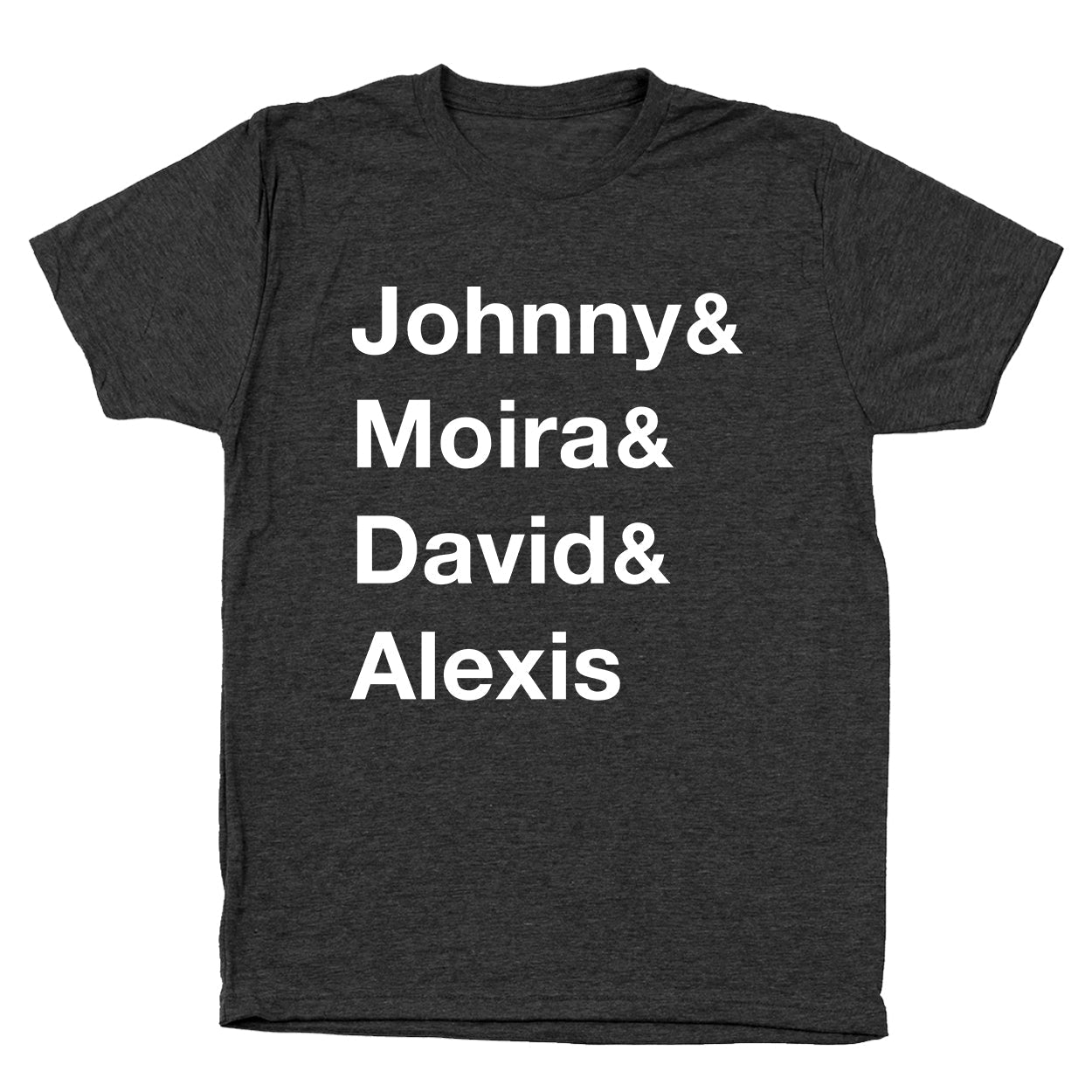 Johnny & Moira & David & Alexis - Donkey Tees T-shirt