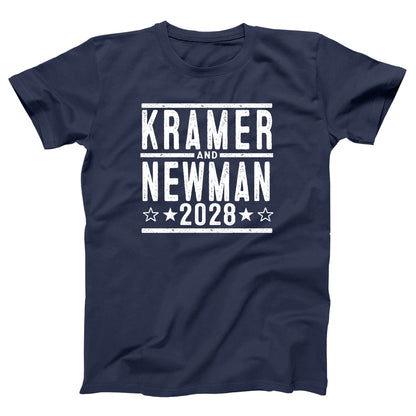 Kramer and Newman 2028 Election - Donkey Tees T-shirt