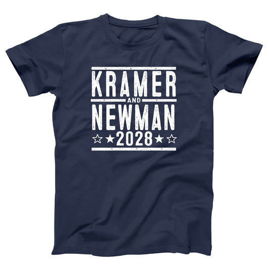 Kramer and Newman 2028 Election - Donkey Tees T-shirt
