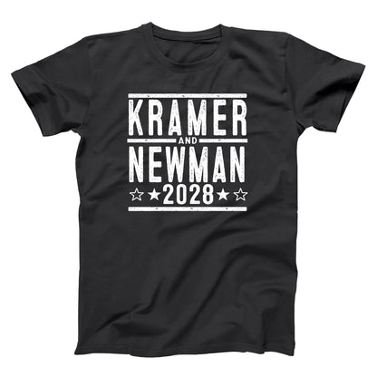 Kramer and Newman 2028 Election - Donkey Tees T-shirt